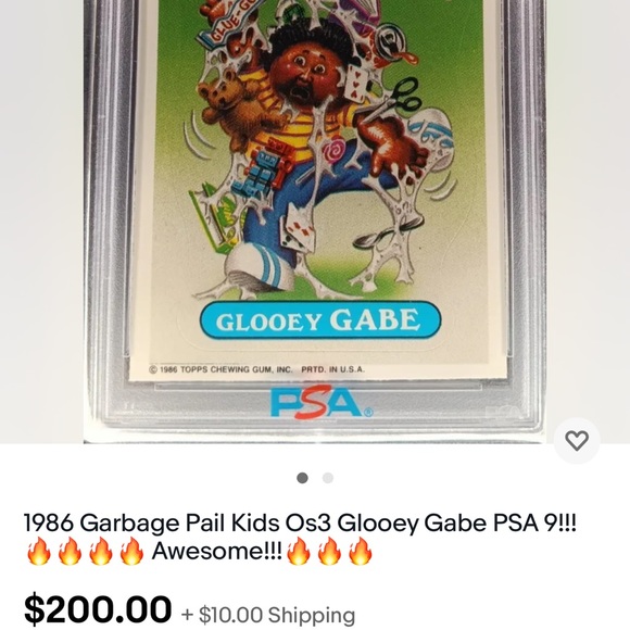 GARBAGE PAIL KIDS 1986. Lot of 7 - Picture 15 of 16